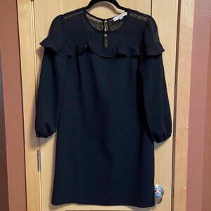 LOFT Black Dress: Size 4 Petite